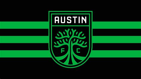 Download Austin Fc Soccer Club Logo Green Design Wallpaper