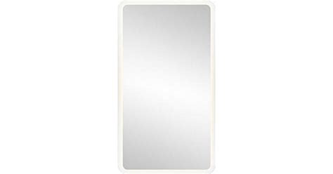 Elan Frosted 20 Inch Led Lighted Rectangular Wall Mirror • Price