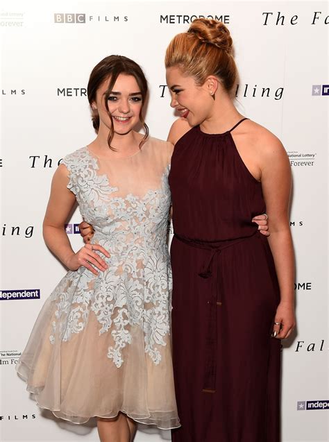 Maisie Williams At The Falling London Gala Premiere In London Hawtcelebs