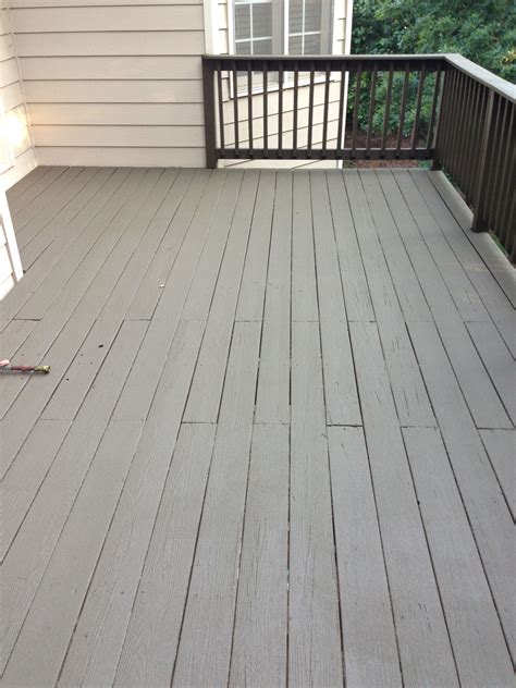 We have the perfect colour for you. After photo - Sherwin Williams Deck Revive fills cracks ...