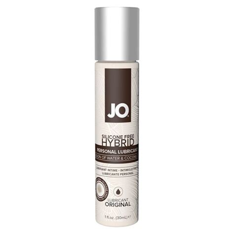 System Jo Silicone Free Hybrid Lube With Coconut Oil 30ml 120ml