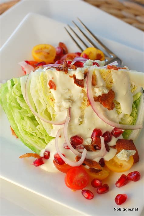 Salad on a stick is a fair food we can get behind. Wedge salad with pomegranate seeds