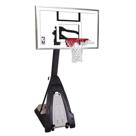 Spalding The Beast 60 Inch Glass Basketball System The Home Depot Canada