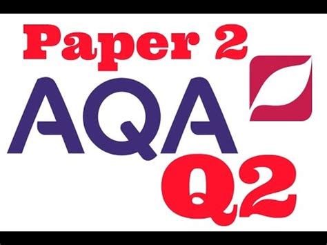 Aqa english language paper 2 question 5 writing improving writing grades 7, 8 and 9 exam tips revision a guide on how to answer question 5 of paper 2 in the aqa gcse english language exam. AQA Paper 2, Question 2, English Language 8700 GCSE - YouTube