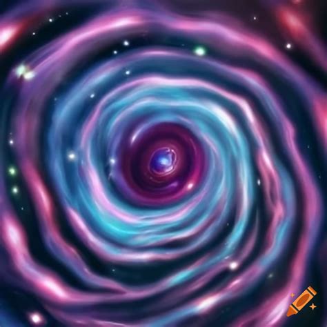 Bright Galactic Vortex