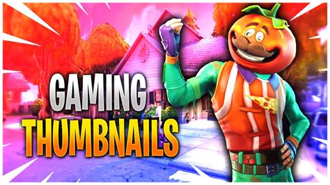 How To Make Gaming Thumbnails In Photoshop With Free Template Youtube