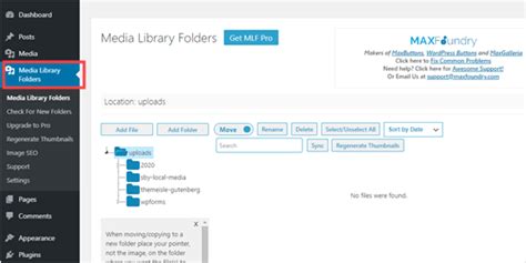 How To Organize Wordpress Files In Media Library Folders