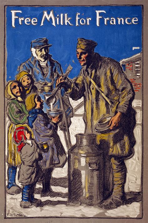 World War I Poster Milk Painting By Granger Pixels