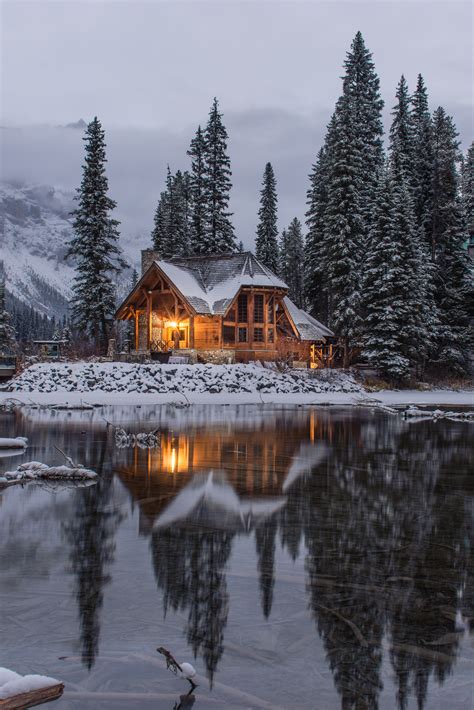 Winter Cabin Warm And Cool At The Same Time Rpics
