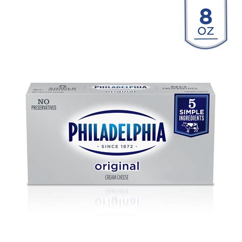 Philadelphia Original Cream Cheese 8 Oz Box