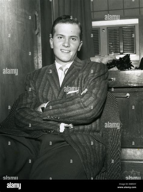 PAT BOONE US Singer And Film Actor About 1956 Stock Photo Alamy