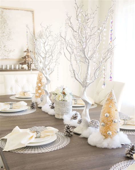 Winter Wonderland Tablescape Haute And Healthy Living
