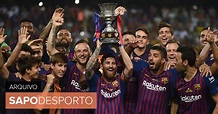 Barcelona conquista 13.ª Supertaça de Espanha ao vencer o Sevilha ...