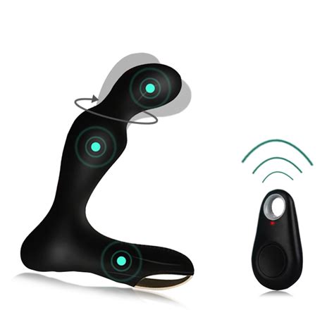 2017 New Anal Plug Sex Toy Wireless Remote Control Electric Stimulate Prostate Massager Anal