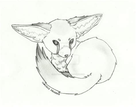 Fennec Fox Sketch By Applegummies On Deviantart