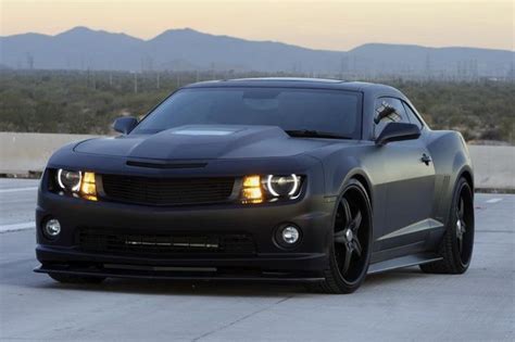 Chevrolet Camaro Matte Black Amazing Photo Gallery Some Information