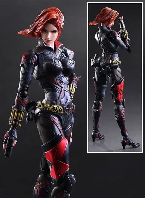 Marvel Universe Black Widow Variant Play Arts Kai Action Figure