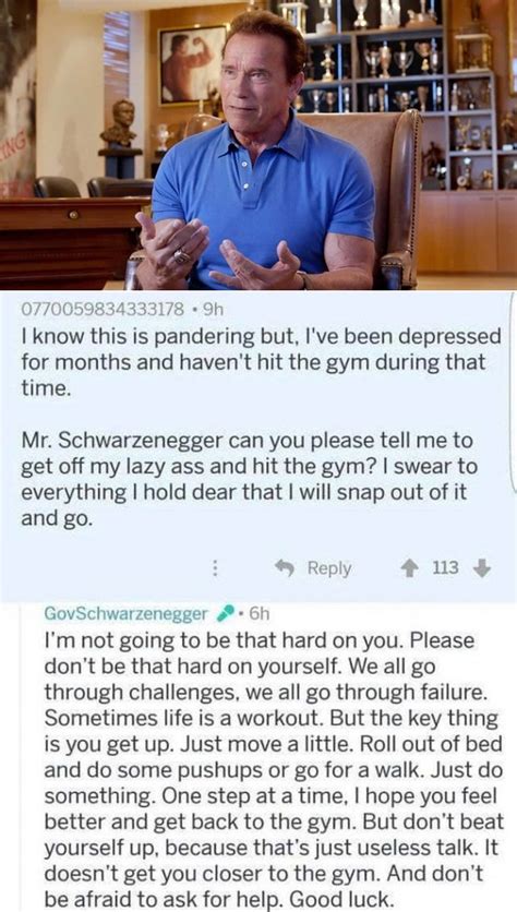 Schwarzenegger Zawsze Pomo E Internauta Wiem E To Wym Wka Ale Od