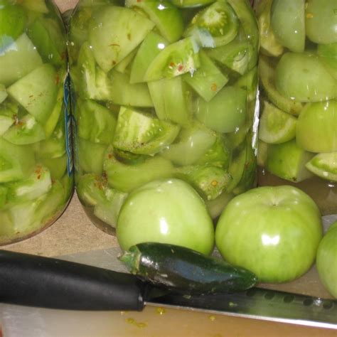 Pickled Green Tomatoes