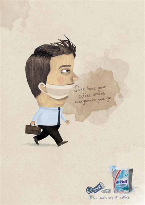 Printed paper cups are more than mere containers, they are t. orbit_coffee ads | Bbdo, Print ads, Print