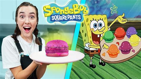 Making Pretty Patties From Spongebob In Real Life Youtube