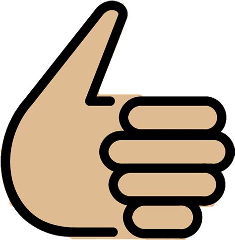 Thumbs Up Emoji Clipart Thumb Signal Png Download Full Size