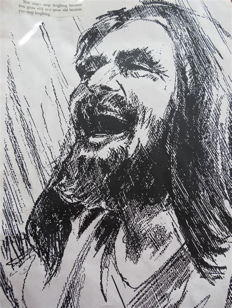 Drawing Of Jesus Laughing At Explore Collection Of
