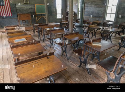 Old Fashioned One Room School Hi Res Stock Photography And Images Alamy