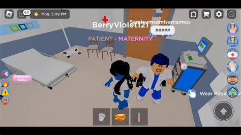 Pregnant Berry Violet In Roblox Maple Hospital By Berryviolet On Deviantart