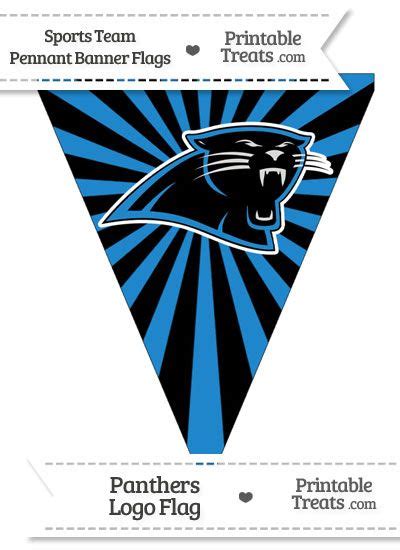 Carolina Panthers Pennant Banner Flag Carolina Panthers Panthers