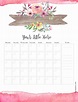 FREE Blank Calendar Templates | Word, Excel, PDF for any month