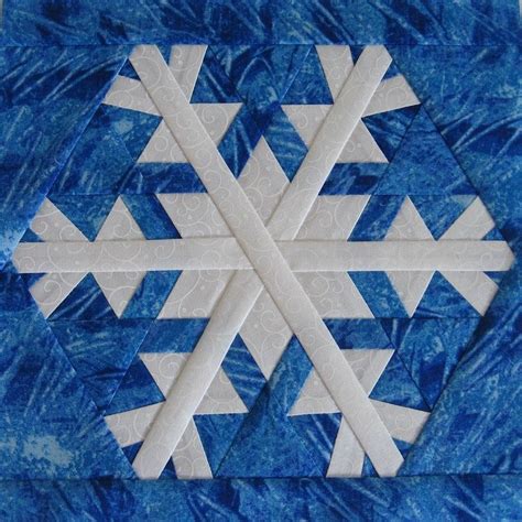 26 Snowflake Blocks Complete Set Quilt Block Pattern Etsy In 2021
