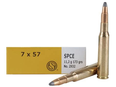 Sellier And Bellot Ammo 7x57mm Mauser 7mm Mauser 173 Grain