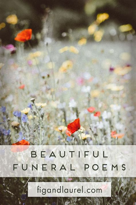 Finding The Perfect Funeral Poem Can Be Challenging You Wish To Speak