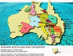 Australia - Europe Size Comparison - Get A Look At This