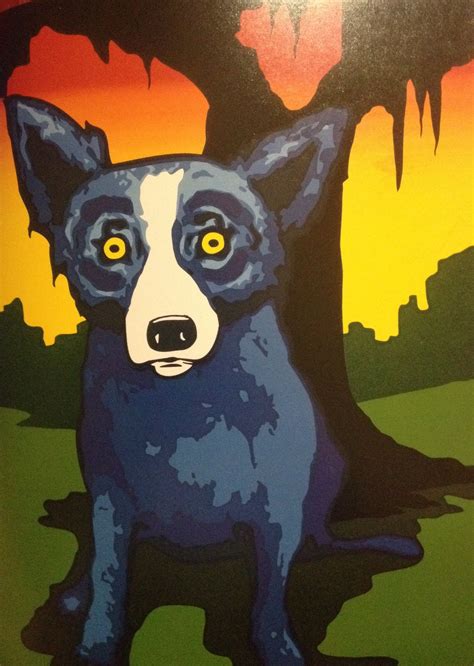 George Rodrigues Blue Dog Blue Dog Art Blue Dog Dog Art