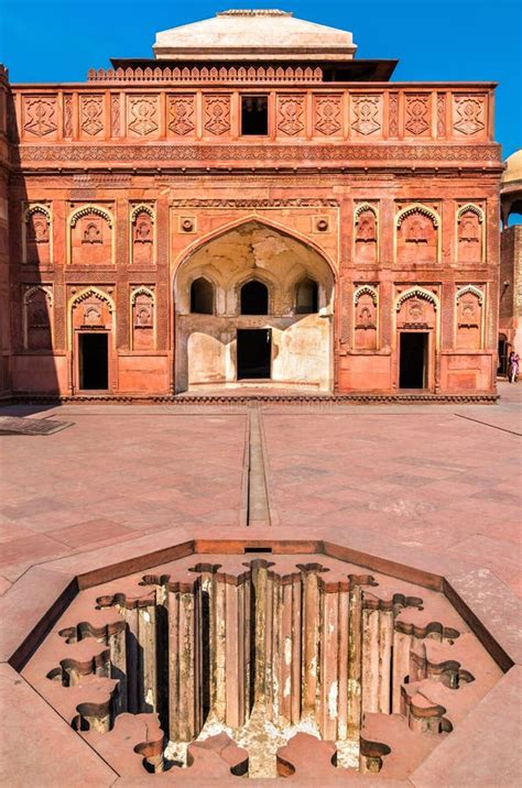 Jahangiri Mahal A Palace At Agra Fort Unesco World Heritage Site In India Stock Photo Image