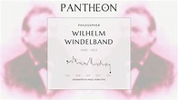Wilhelm Windelband Biography - German philosopher (1848–1915) | Pantheon
