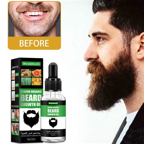 10ml men beard growth oil kit soften hair growth nourishing enhancer beard styling mustache oil