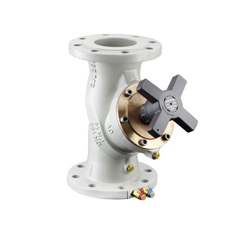 Hydrocontrol Mfc Double Regulating Valve With Flanges According To En