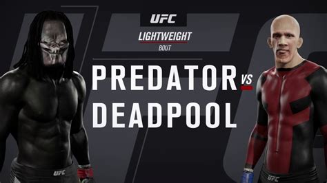 Predator Vs Deadpool Ea Sports Ufc 2 Crazy Ufc 👊🤪 Youtube
