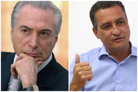 Política Rui Costa Exonera Secretários Para Barrar Denúncia Contra Temer Sertão Em Dia