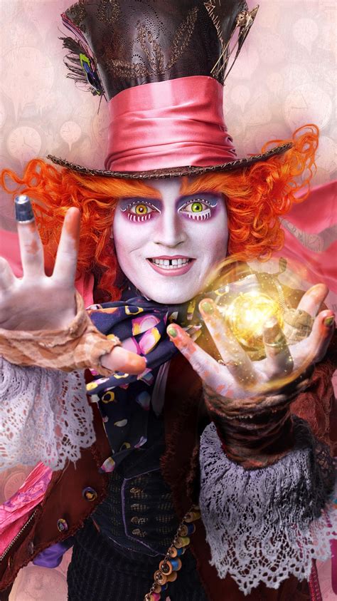 Alice Through The Looking Glass 2016 Phone Wallpaper Moviemania