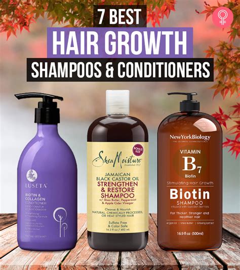 7 Best Shampoos And Conditioners For Hair Growth