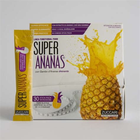 Super Ananas Con Gambo Dananas Drenante Zuccari Erboristeria