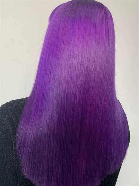 Purple Rain In 2020 Bright Purple Hair Dyed Hair Purple Purple Hair
