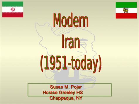 Modern Iran 1951 Today Ppt For 9th 12th Grade Lesson Planet