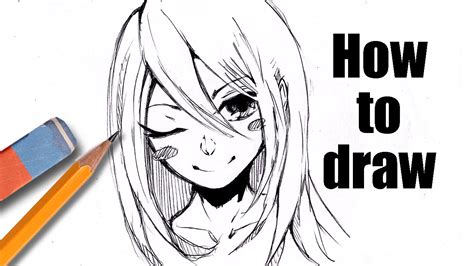 How To Draw A Cute Anime Girl Anime Girl