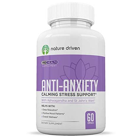 Anti Anxiety Supplements 60 Capsules The Depression Fighter