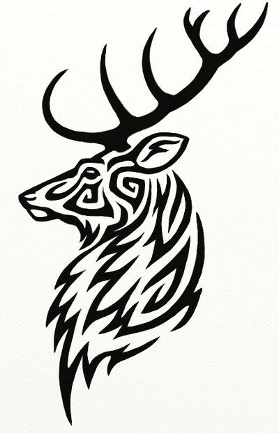12 Stunning Tribal Deer Tattoos Hd Tattoo Design Ideas